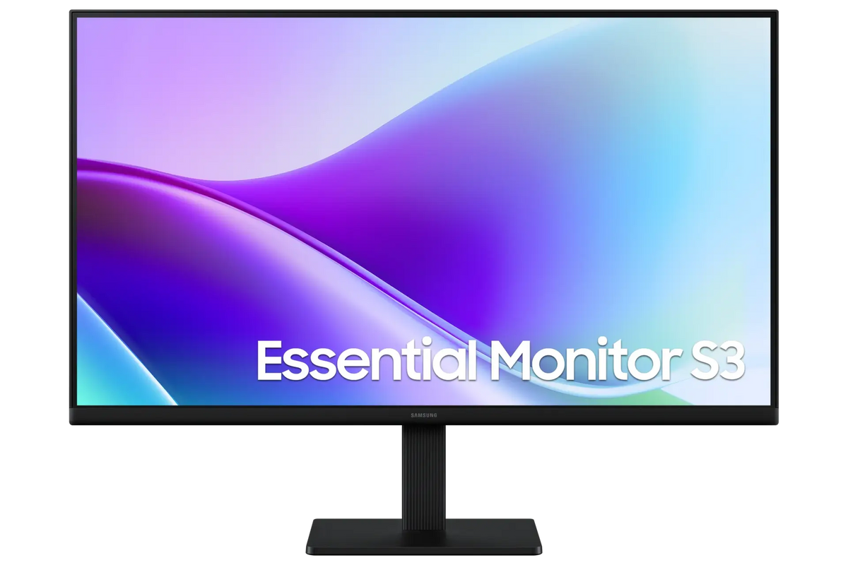 Samsung S3 Essential (f320) 27 Inch Ips 120hz Business Monitor Super Slim Design Eye Saver Mode