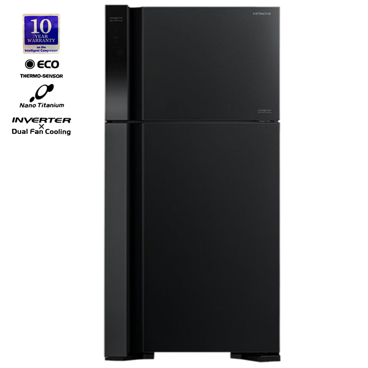 DR R-V800PJ7BBK A++ 550L Inverter Refrigerator