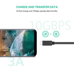 Ugreen 10387 Usb C Male To Usb C Female Extension Cable Gen2 5a 100w 10gbps 4k60hz – 1m