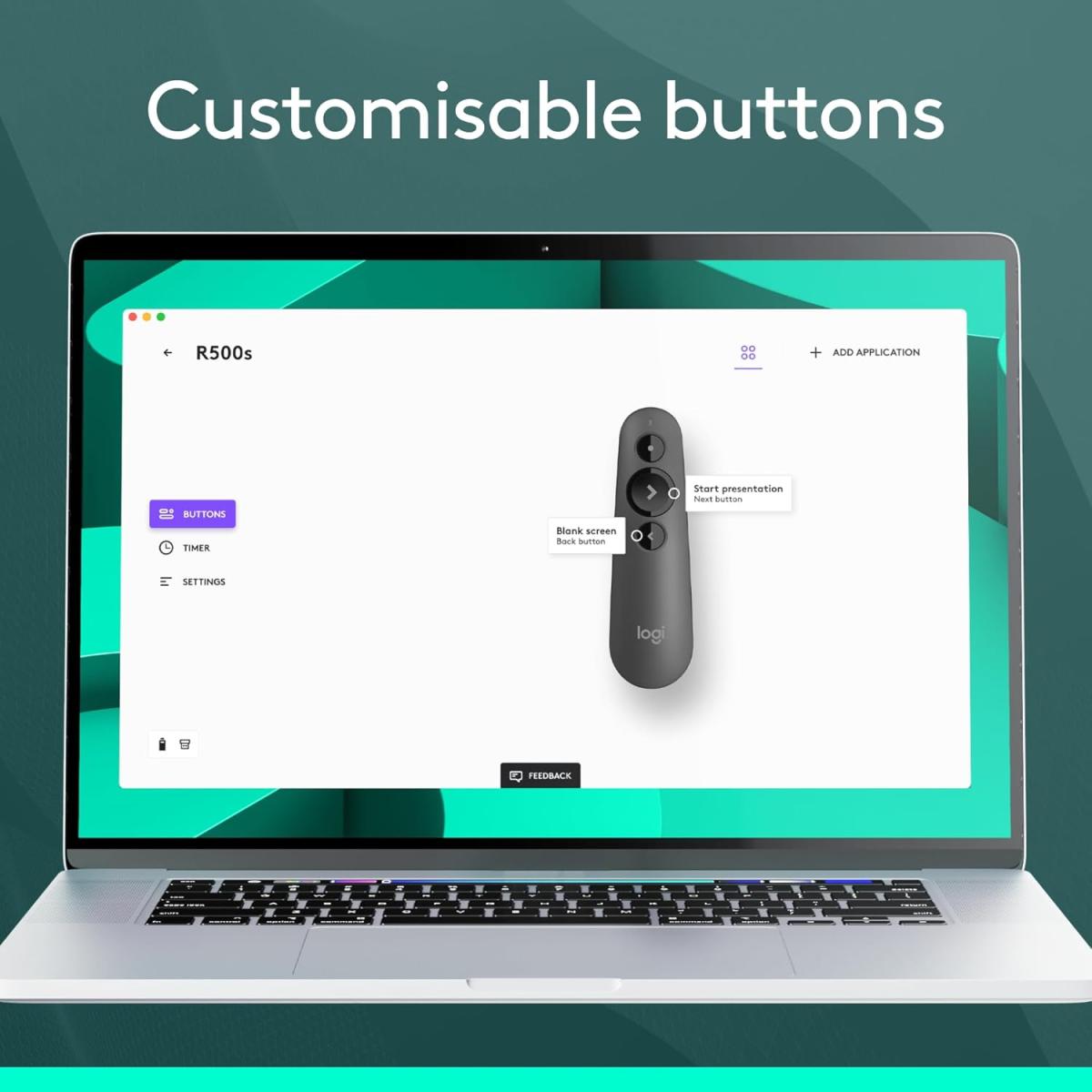 Logitech wireless electronics accessory for electronics hardware