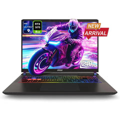 MSI Crosshair 17 HX AI (2025) D2XWGKG NEW Intel Core Ultra 9 Gen II 275HX 24-Cores w/ NVIDIA RTX™ 5070 8GB DDR7 & 2.5K IPS 240Hz Display , Cosmos Gray