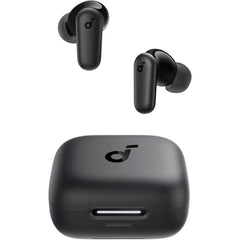 Anker Soundcore R50i NC Earbuds, Strong and Smart Noise Cancelling, Powerful Bass, 45H Playtime, 2-in-1 Case and Phone Stand, IP54, Wireless Earbuds, Bluetooth 5.4 - Black