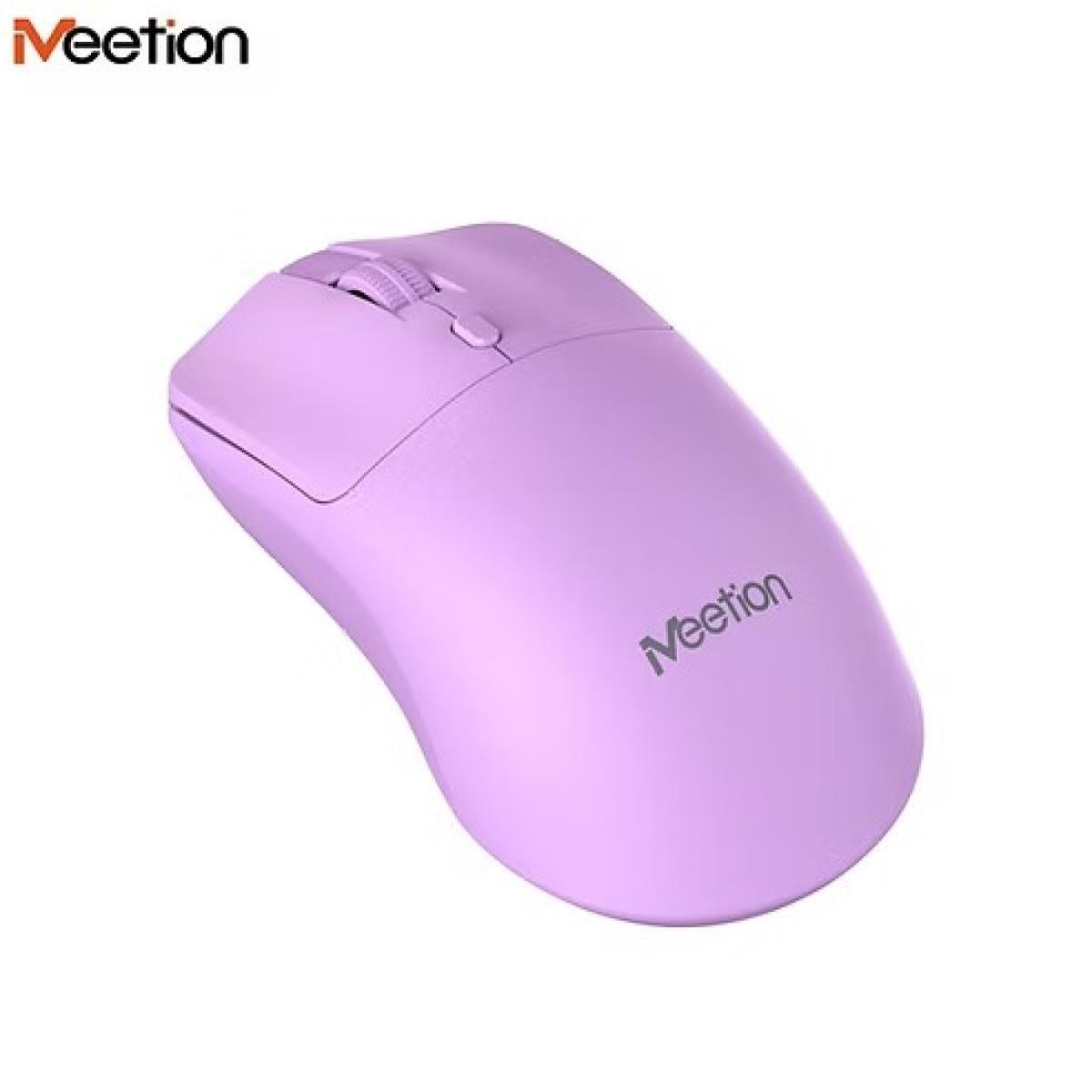 Meetion R546 Wireless 2.4GHz Silent Mouse -Purple
