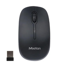MeeTion MT-R547 2.4G USB Wireless Optical Mouse -Black