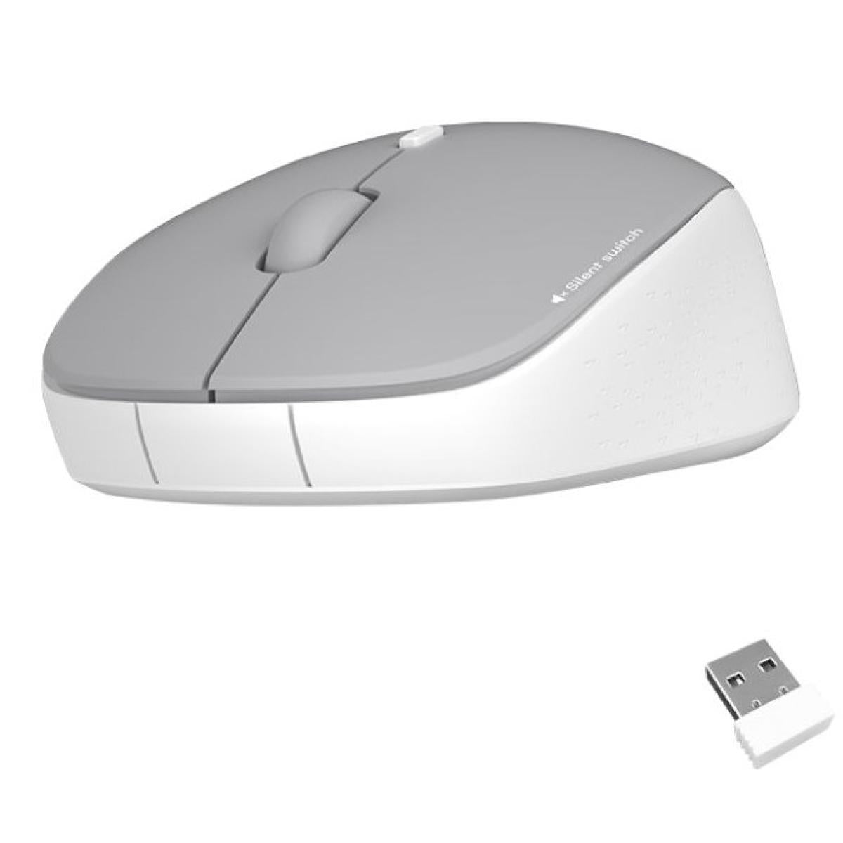 MeeTion R571 5 Colors Silent 2.4ghz Wireless Mouse -Grey