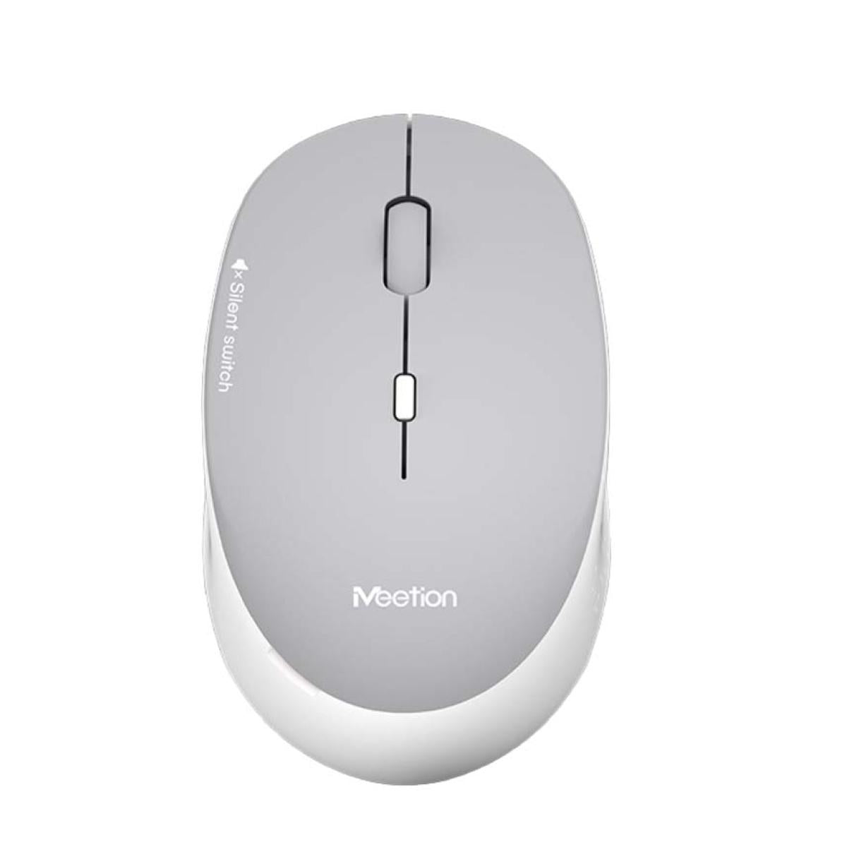 MeeTion R571 5 Colors Silent 2.4ghz Wireless Mouse -Grey