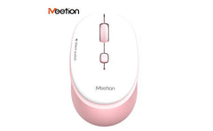 Meetion R571 5 Colors Silent 2.4ghz Wireless Mouse Pink
