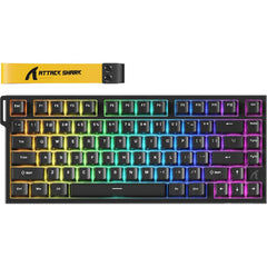 ATTACK SHARK R82 HE 75% Wired Magnetic Gaming Keyboard Black