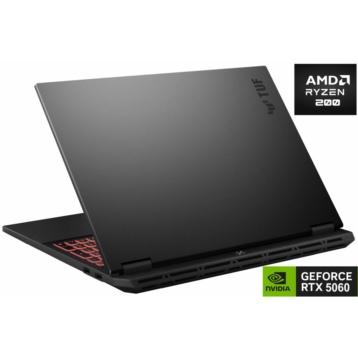ASUS TUF Gaming A16 (2025) FA608UM NEW AMD Ryzen 260 8-Cores w/ Nvidia RTX 5060 8GB DDR7 & 165Hz IPS Display - Jaeger Gray