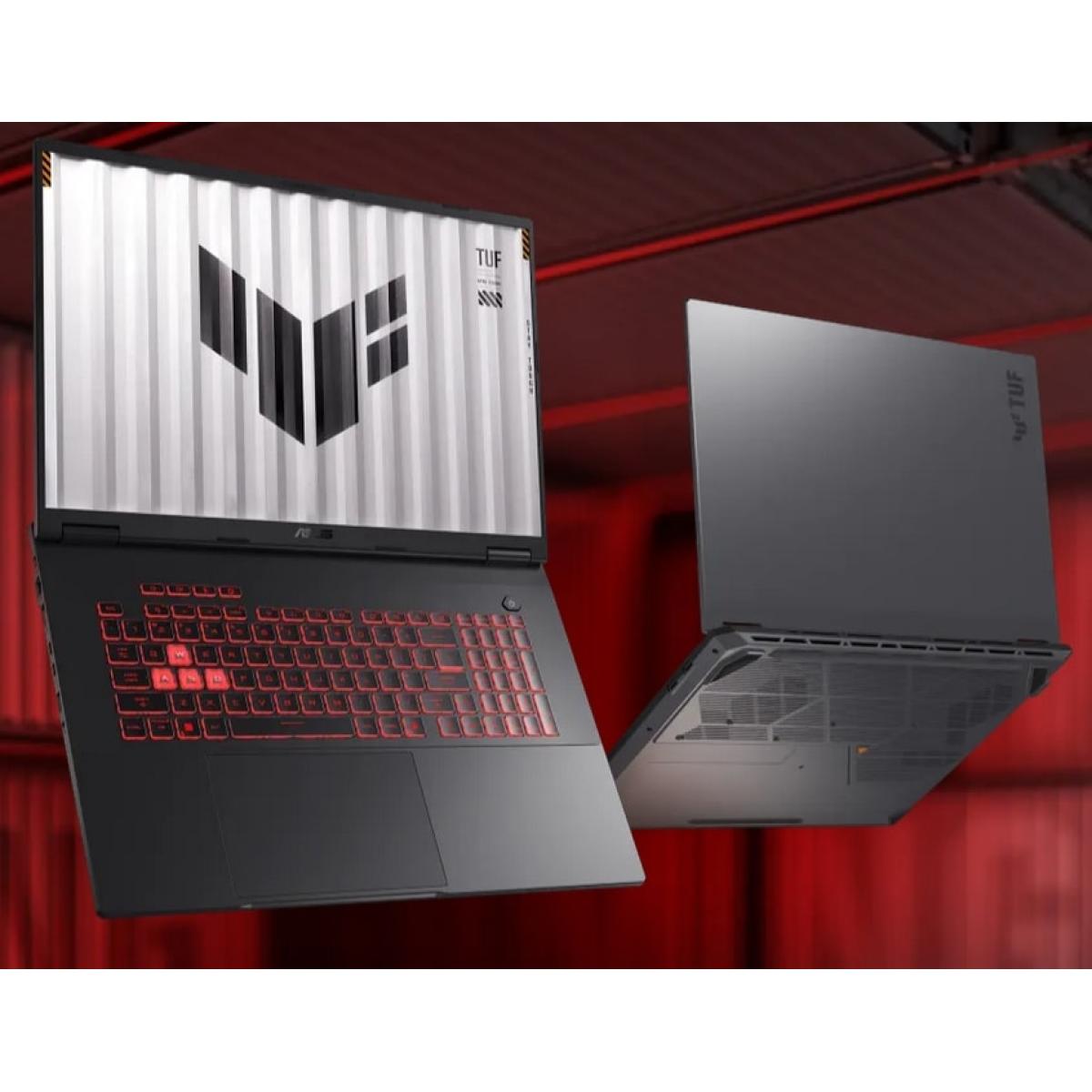 ASUS RGB NVMe PCIe laptop for portable computing