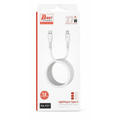 Power RA - P27 27W USB - C to Lightning Fast Charging Cable, USB cable