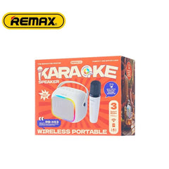 Remax RB-H13 RGB Wireless Portable Karaoke Speaker wth Mic