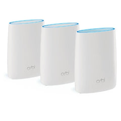 Netgear RBK53 Orbi AC3000 Tri-Band WiFi System with 1 Router & 2 Satellites