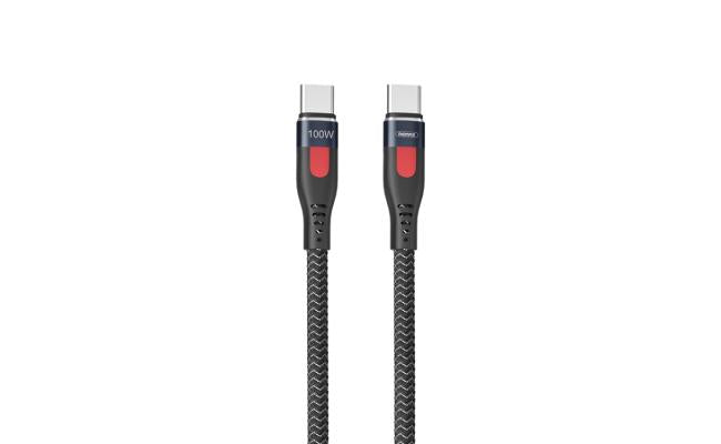 Remax Rc 187c 100w Type C To Type C Fast Charging Data Cable