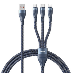Remax RC - 199TH Whirly Series 5A 3 - in - 1 Fast Charging Cable