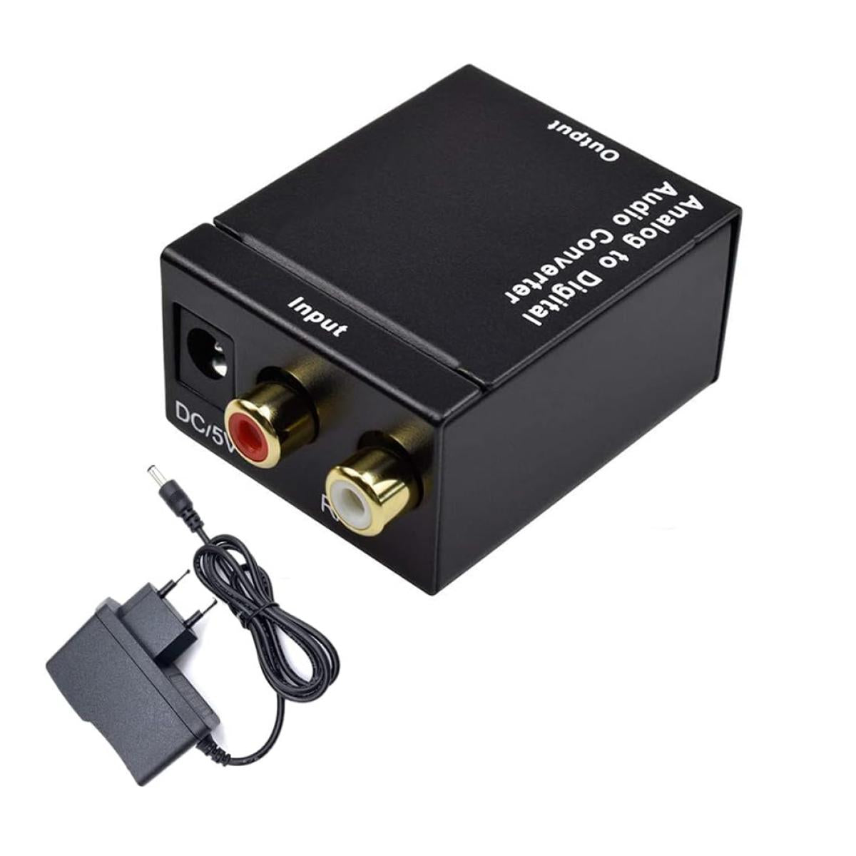 RCA-OPTI Analog to Digital Optical Audio Converter