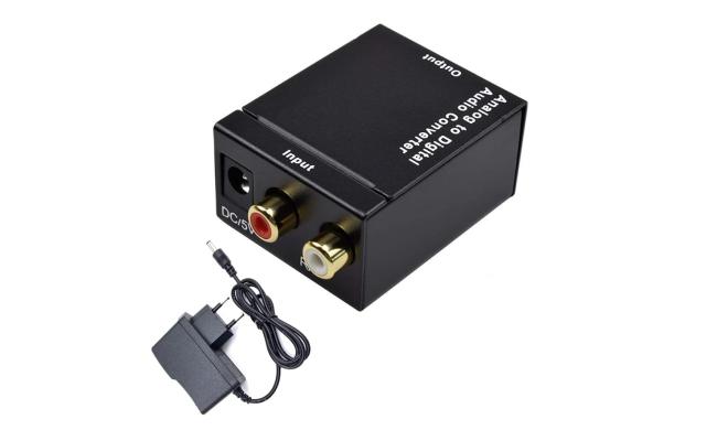 Rca Opti Analog To Digital Optical Audio Converter