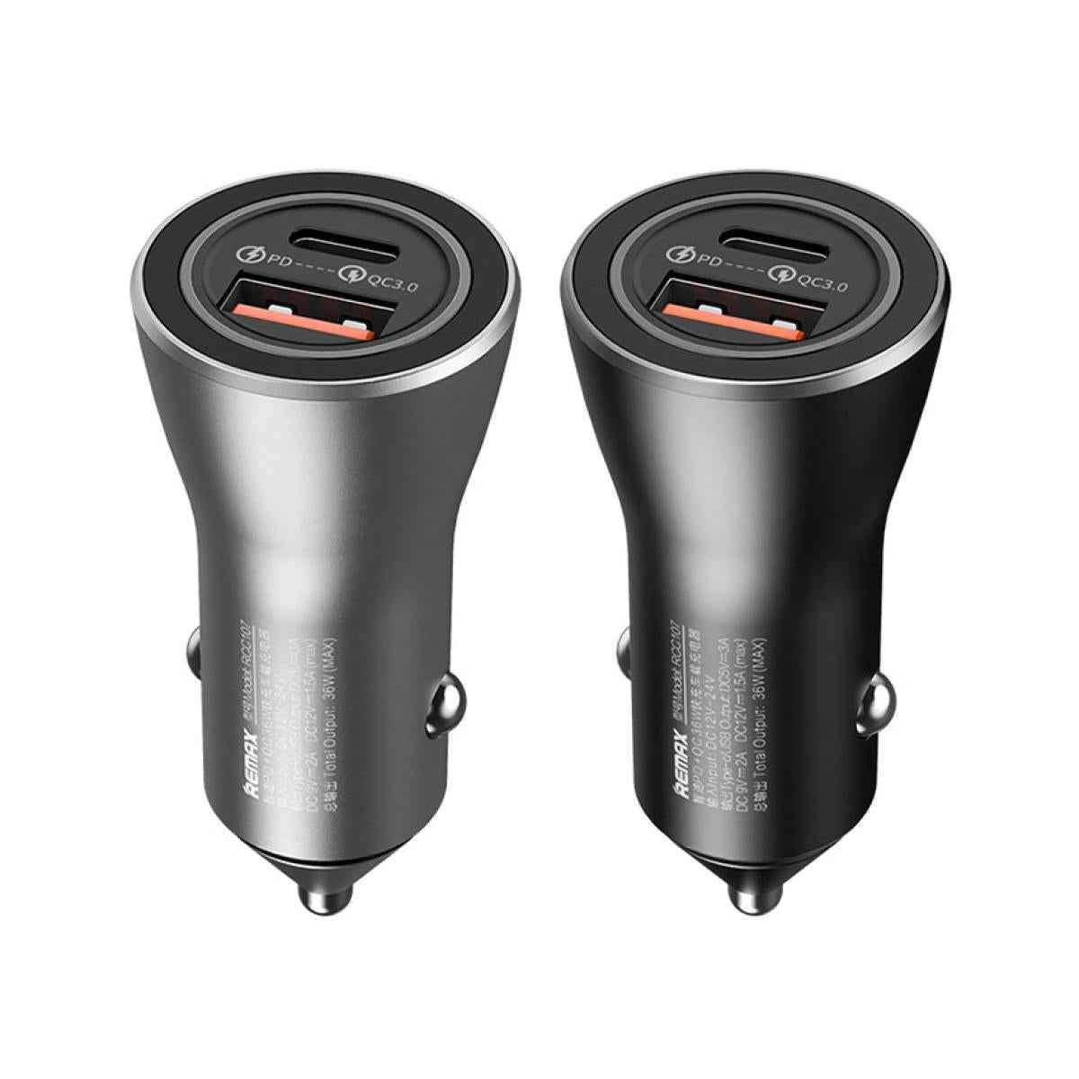 Remax RCC107 Car Charger Type C/PD
