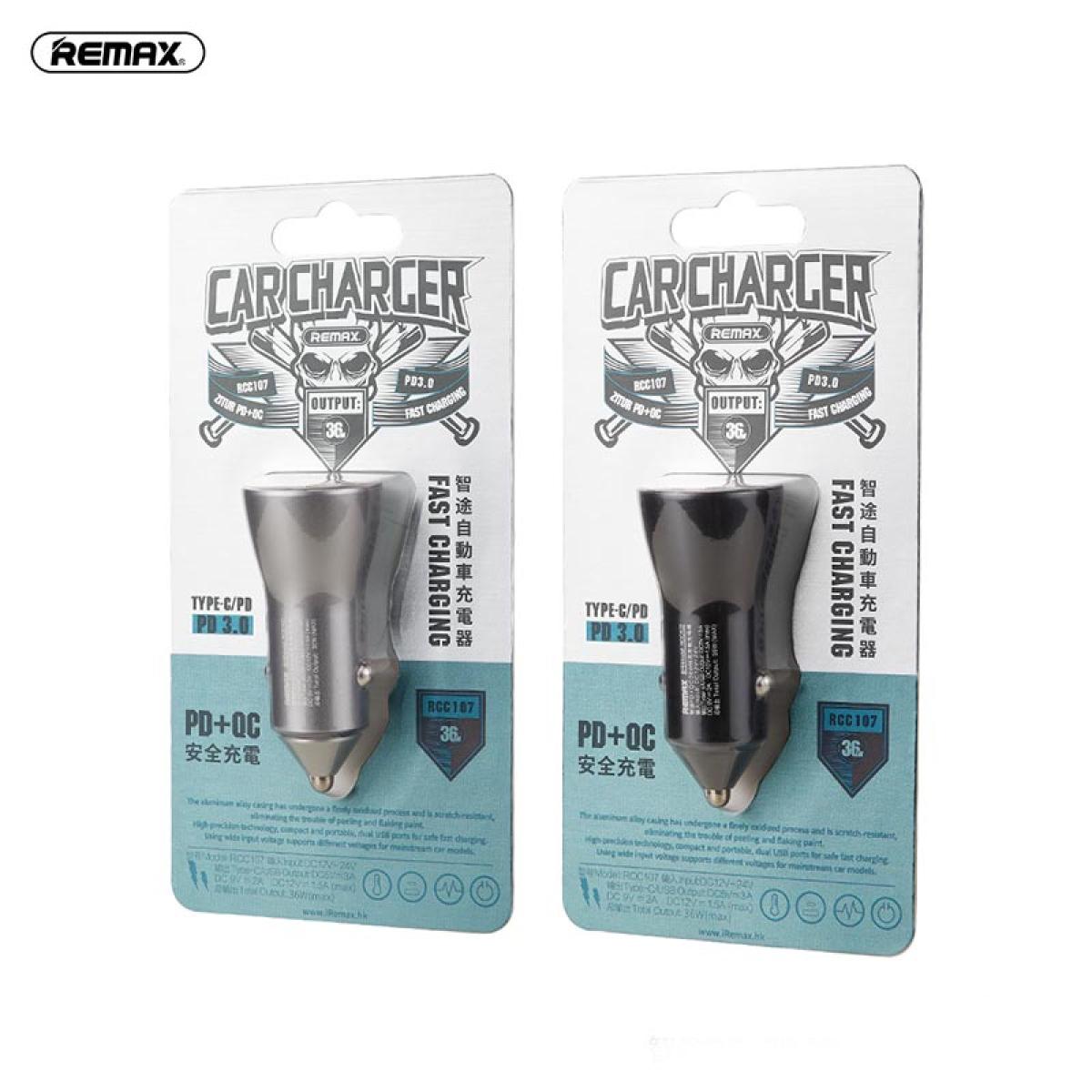 Remax RCC107 Car Charger Type C/PD