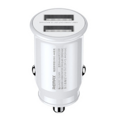 Remax RCC239 Car Charger 2.4A 2USB- White