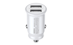 Remax RCC239 Car Charger 2.4a 2usb White