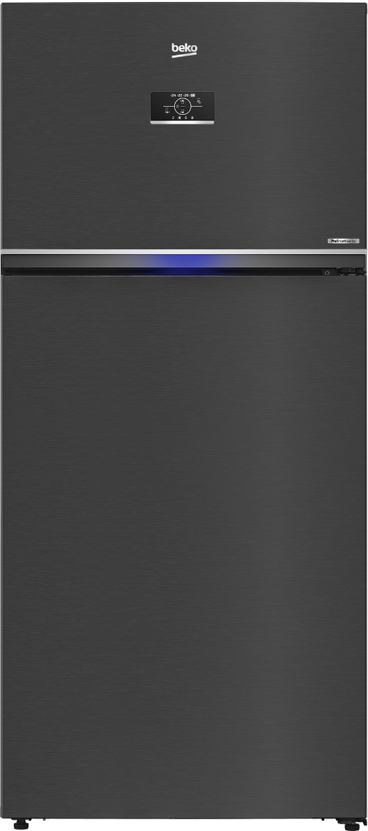 Beko RDNE710E40SXBR Black Steel Refrigerator 630L