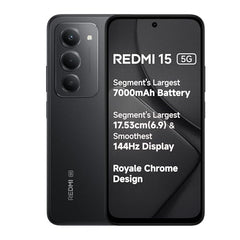 Redmi 15 5G 8GB RAM 256GB Storage Mobile Phone