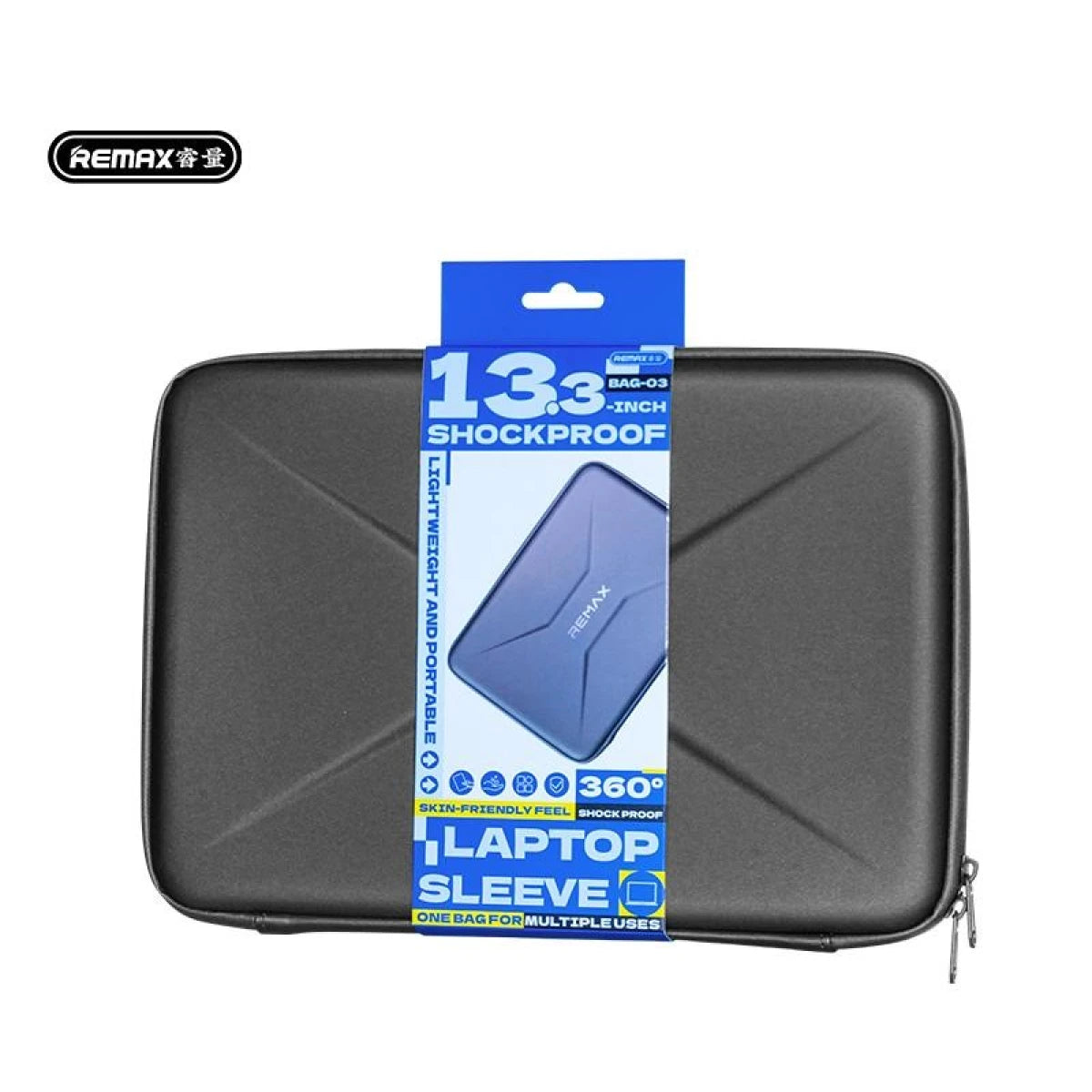 REMAX BAG-03 13.3-inch shockproof computer storage bag For Apple MacBook - Black