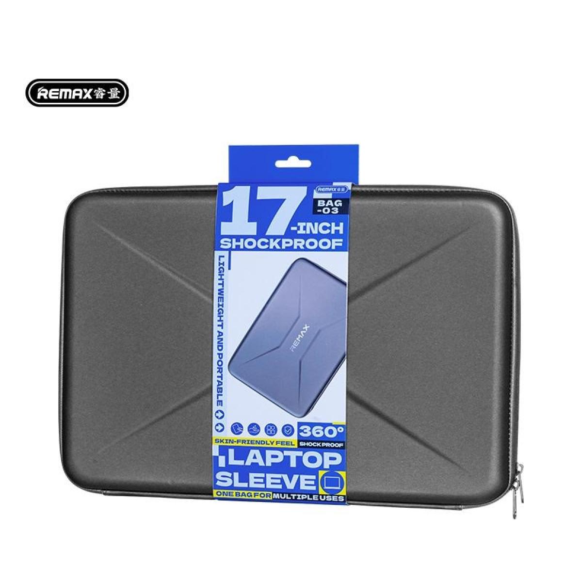 Remax Bag 03 17 Inch Shockproof Computer Storage Bag For Apple Macbook Pro 16 And Laptops Black