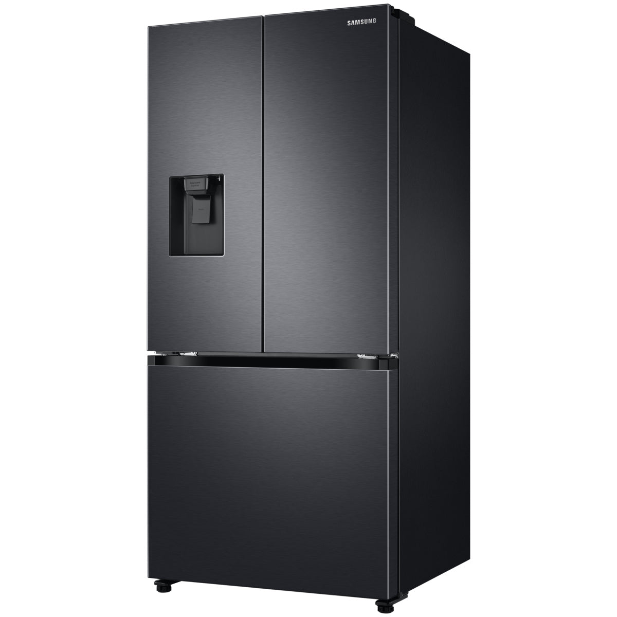 Samsung 3-Door Refrigerator, Black, French Door, 565 Liters