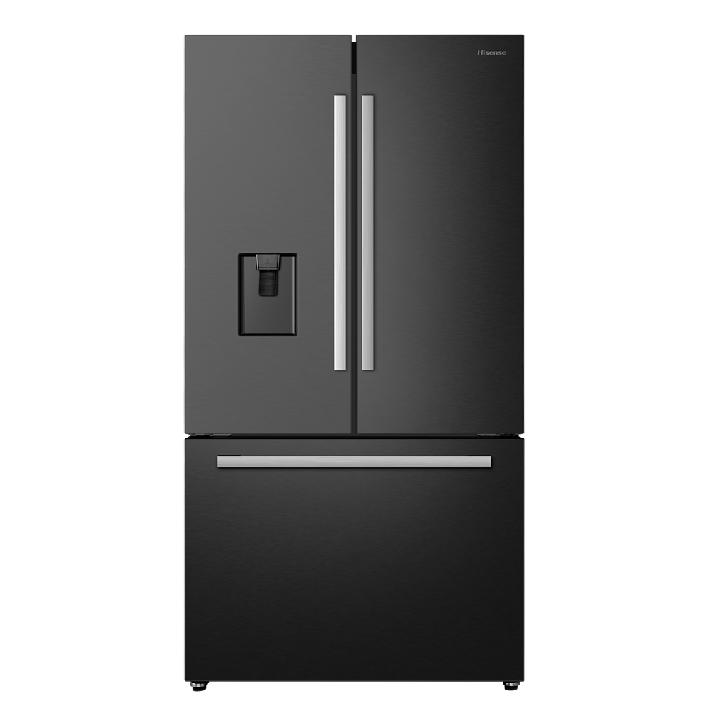 RF820N4WBU Hisense Refrigerator, 3 Doors, Black, 575 Litres