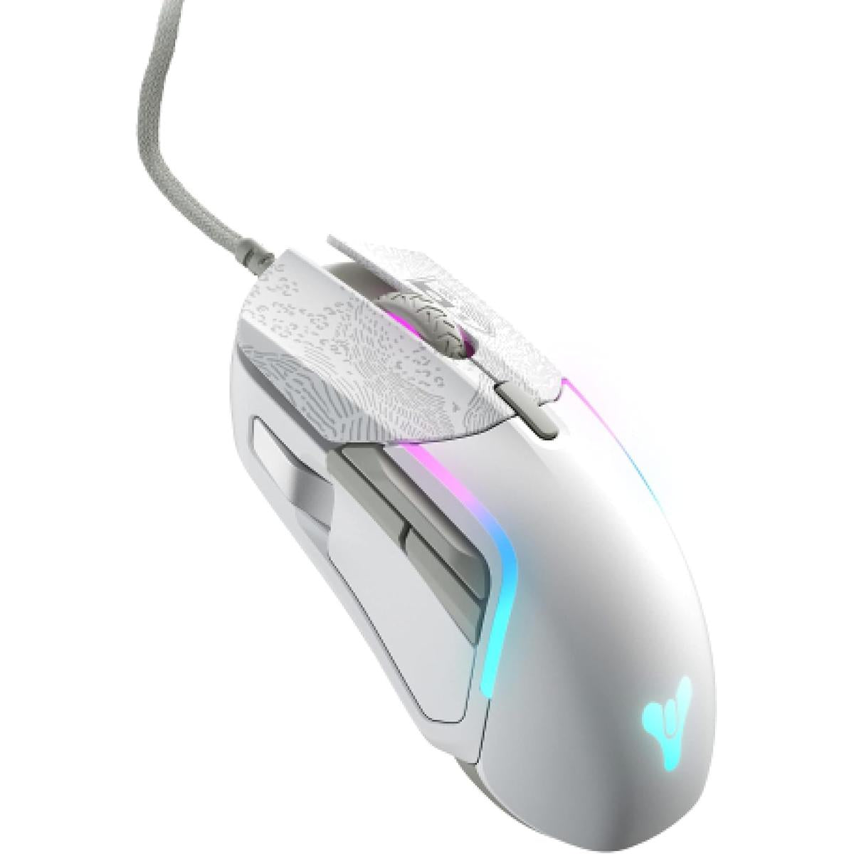 SteelSeries RGB wired gaming mouse for computer setup