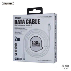 Remax RM - 183C 100W Charging Cable (Type C - Type C) - 2 meter
