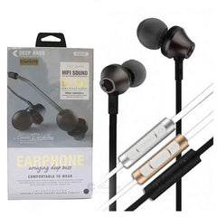 Remax RM-610D Super Bass In-Ear Earphone (120cm)