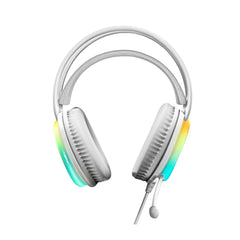 Remax RM-706 RGB Gaming Wired Headset Headphone USB+3.5mm -White