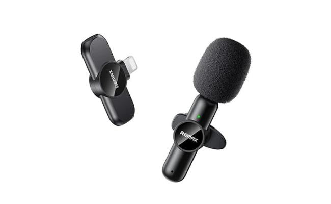 Remax K09 Ryusic Series One To One Live Stream Wireless Microphone Iphone