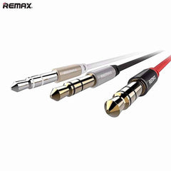 Remax RM-L100 3.5mm Copper alloy body & TPE material Aux Audio Cable