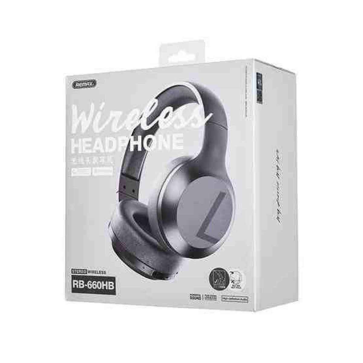 Remax RB-660HB Multifunctional Wireless Bluetooth Headset with 3.5mm Audio Cable