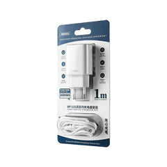 Remax RP - U35 EU Wall Charger with 2 Charging Ports for Lightning Port - Micro