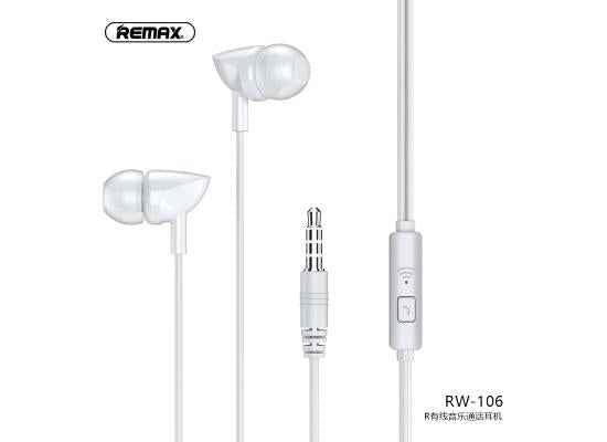 Remax RM-610Di Metal Wired Earphone For Music & Call Remax RM-610Di Metal Wired Earphone For Music & Call