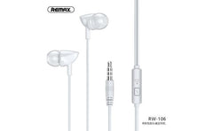 Remax Rw 106 Wired Earphone for Iphone 6s 6 5s 5 Xiaomi Samsung Huawei Earbuds with audio
