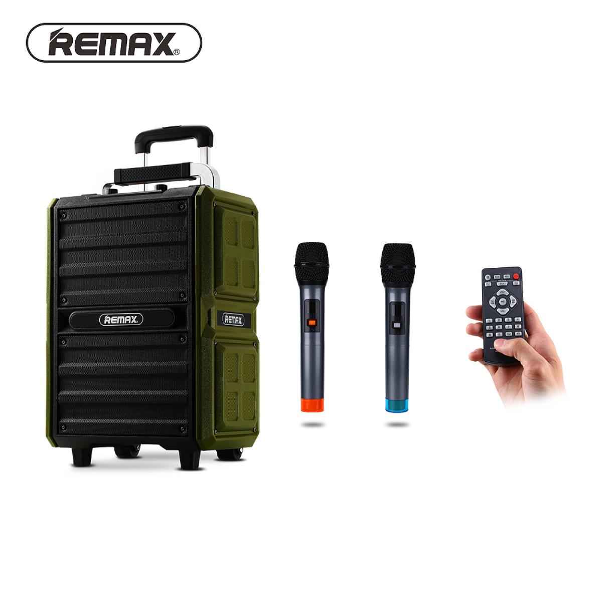 Remax RM-X5 Outdoor Trolley Bluetooth Speaker With Microphone Remax RM-X5 Outdoor Trolley Bluetooth Speaker With Microphone