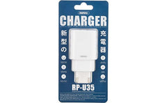 Remax Rp U35 Simple Series Dual Usb Adapter Eu White