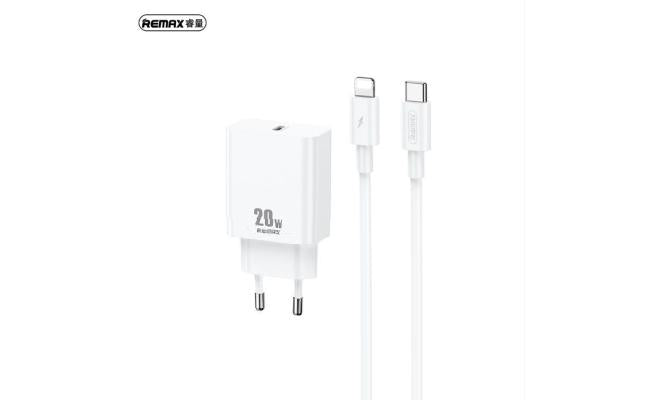 Remax Rp U5 20w With Usb C Port And Lightning Charger Cable
