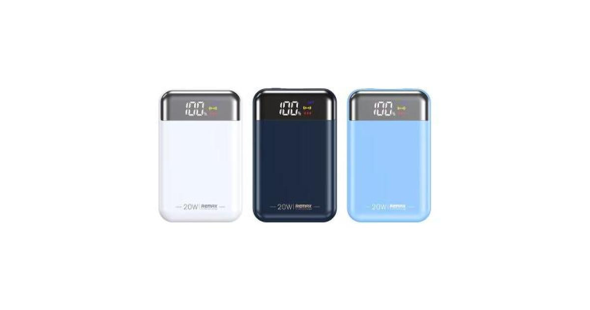 Remax RPP-539 Potent Series 20W+22.5W Wireless Charging Power Bank with Color Display
