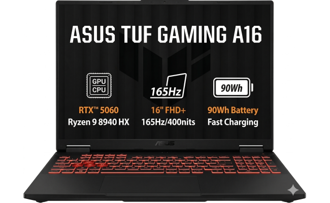 ASUS RGB NVMe PCIe laptop for portable computing