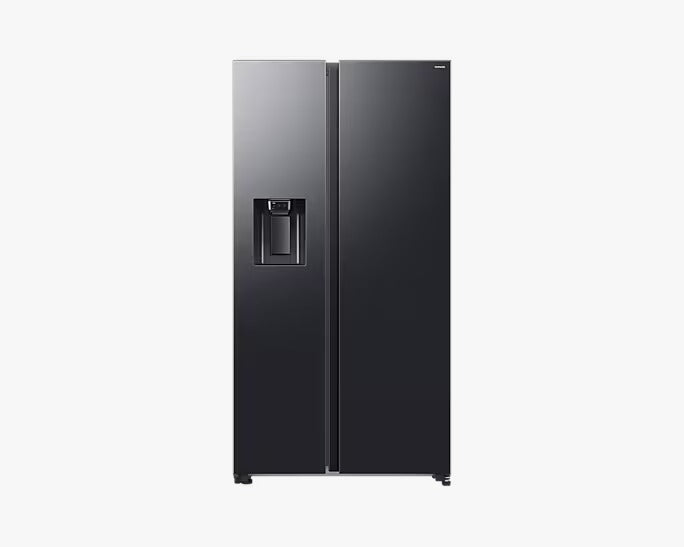 Samsung Side by Side Refrigerator A+, 617L, Black