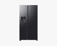 Samsung Side by Side Refrigerator A+, 617L, Black