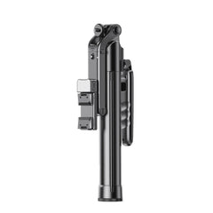 Rtako All Terrain 360° Face Tracking Selfie Stick Portable Anti Shake, Selfie Live Broadcast Black - CompuMe