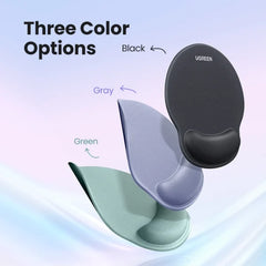 UGREEN 25244 ERGONOMIC MOUSE PAD WITH WRIST REST MEMORY FOAM AND NON-SLIP - Gray